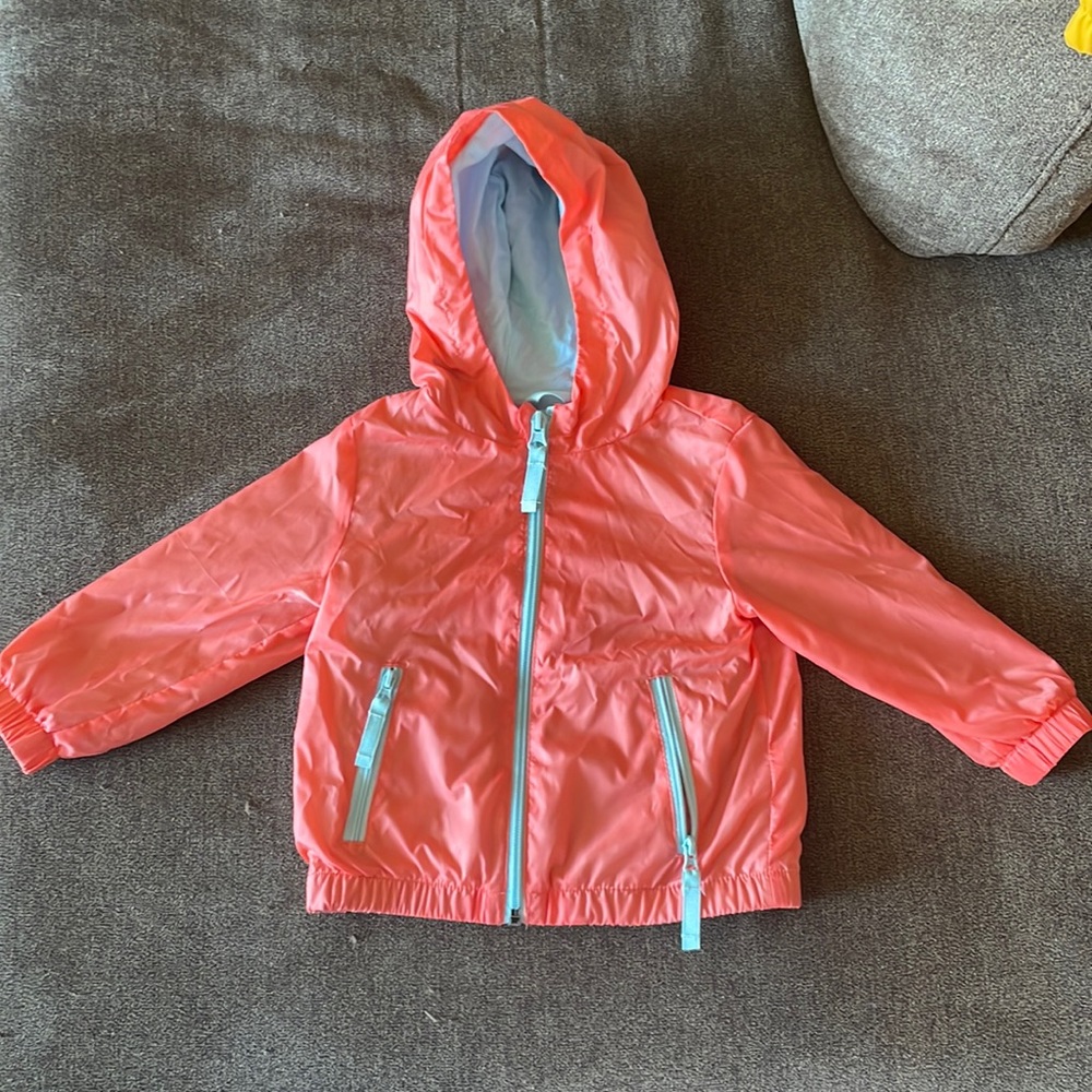 Little girls zip up windbreaker 💜
